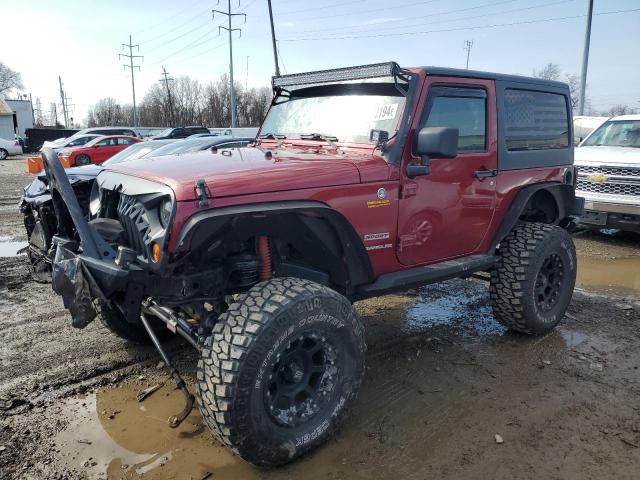 1J4AA2D13BL599696 - 2011 JEEP WRANGLER SPORT BURGUNDY photo 1