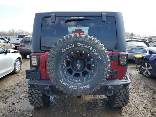 1J4AA2D13BL599696 - 2011 JEEP WRANGLER SPORT BURGUNDY photo 6