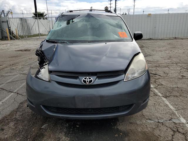 5TDZK23C18S182416 - 2008 TOYOTA SIENNA CE BLUE photo 5