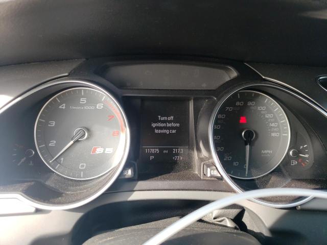 WAUCGAFR3DA026996 - 2013 AUDI S5 PREMIUM PLUS 灰色 照片 9