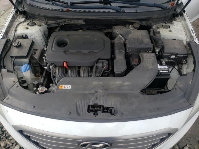 5NPE24AF9FH022049 - 2015 HYUNDAI SONATA SE WHITE photo 11