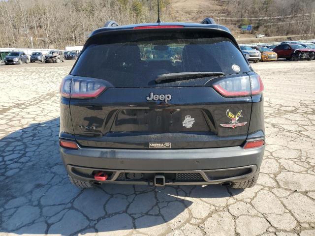 1C4PJMBX6MD110109 - 2021 JEEP CHEROKEE TRAILHAWK BLACK photo 6