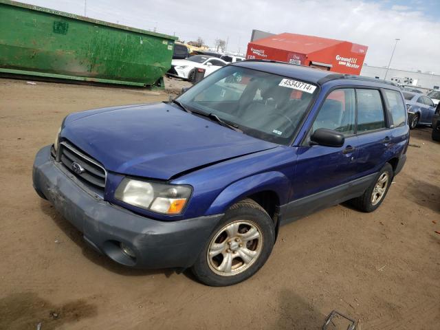 2004 SUBARU FORESTER 2.5X, 