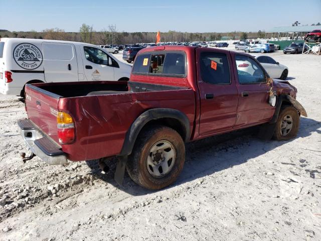 5TEGN92N93Z157155 - 2003 TOYOTA TACOMA DOUBLE CAB PRERUNNER BURGUNDY photo 3