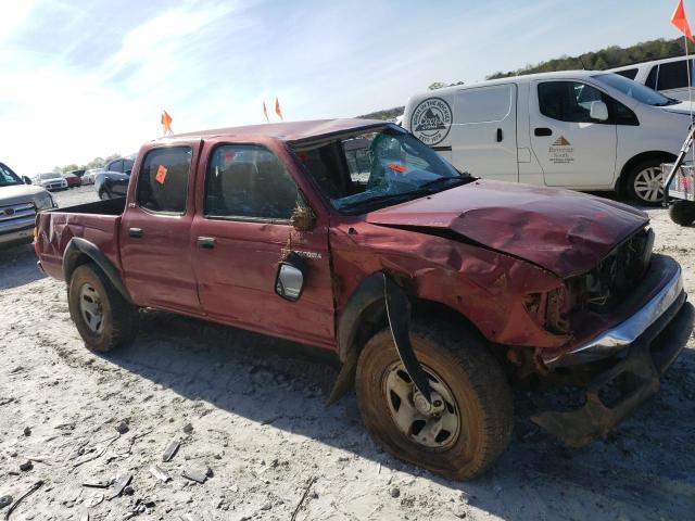 5TEGN92N93Z157155 - 2003 TOYOTA TACOMA DOUBLE CAB PRERUNNER BURGUNDY photo 4