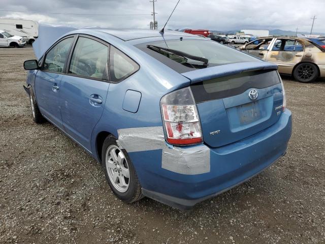 JTDKB20U240068730 - 2004 TOYOTA PRIUS BLUE photo 2