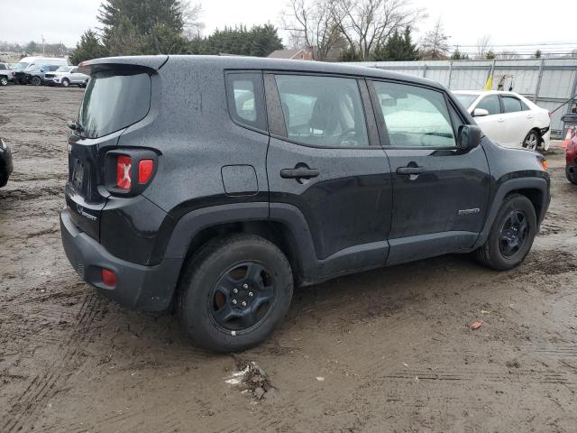 ZACNJAAB0KPK13646 - 2019 JEEP RENEGADE SPORT BLACK photo 3