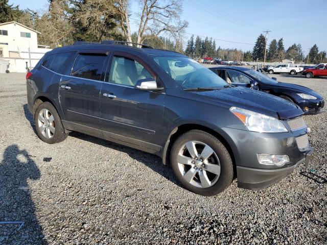 1GNKVLED9BJ114364 - 2011 CHEVROLET TRAVERSE LTZ GRAY photo 4