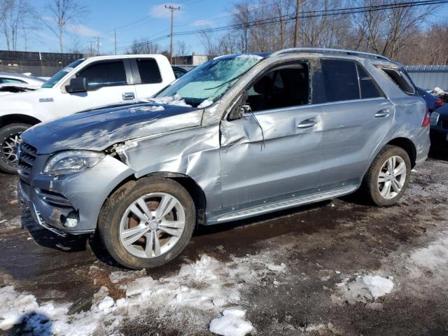 4JGDA5HB4DA186087 - 2013 MERCEDES-BENZ ML 350 4MATIC SILVER photo 1