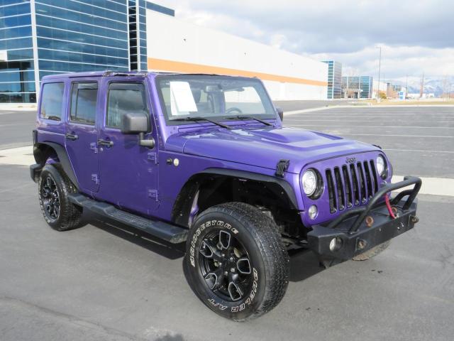 1C4BJWEG7JL851002 - 2018 JEEP WRANGLER U SAHARA PURPLE photo 1