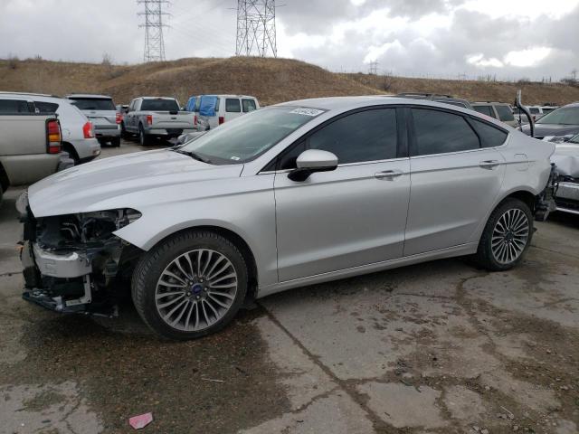 3FA6P0T9XHR284075 - 2017 FORD FUSION SE SILVER photo 1