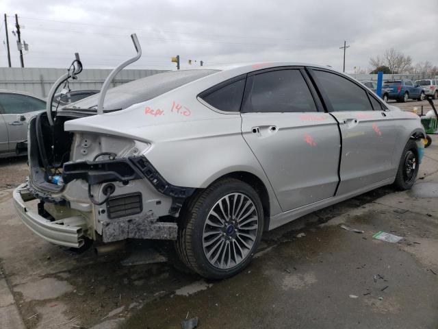 3FA6P0T9XHR284075 - 2017 FORD FUSION SE SILVER photo 3