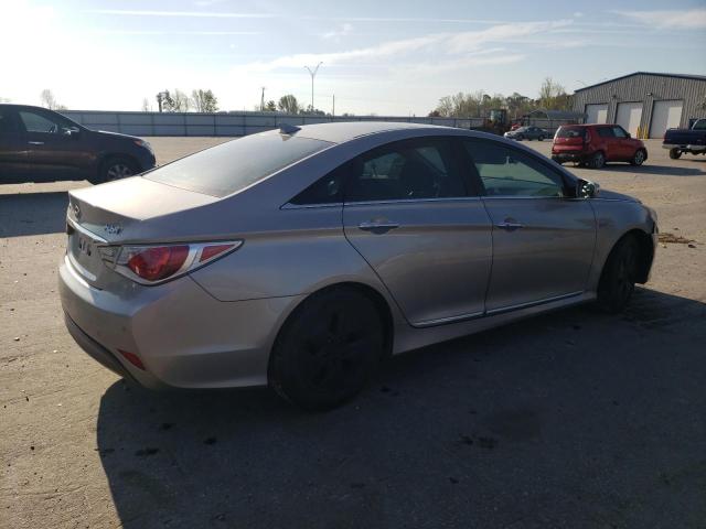 KMHEC4A49CA021090 - 2012 HYUNDAI SONATA HYBRID SILVER photo 3