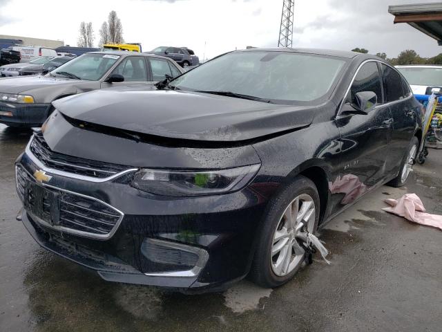 1G1ZD5STXJF178781 - 2018 CHEVROLET MALIBU LT BLACK photo 1