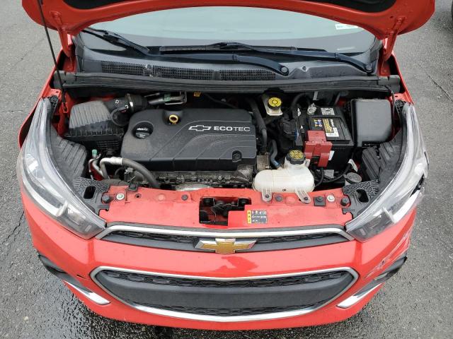 KL8CD6SA0JC439895 - 2018 CHEVROLET SPARK 1LT RED photo 11