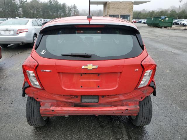 KL8CD6SA0JC439895 - 2018 CHEVROLET SPARK 1LT RED photo 6