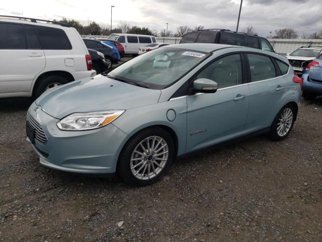 1FADP3R4XDL126039 - 2013 FORD FOCUS BEV TURQUOISE photo 1
