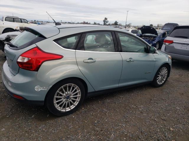 1FADP3R4XDL126039 - 2013 FORD FOCUS BEV TURQUOISE photo 3