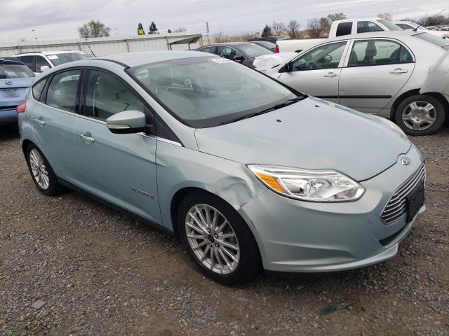 1FADP3R4XDL126039 - 2013 FORD FOCUS BEV TURQUOISE photo 4