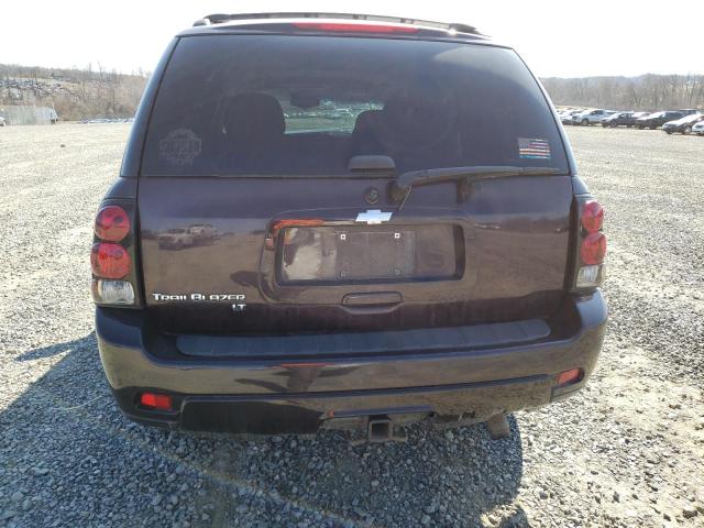 1GNDS13S482192223 - 2008 CHEVROLET TRAILBLAZE LS BURGUNDY photo 6