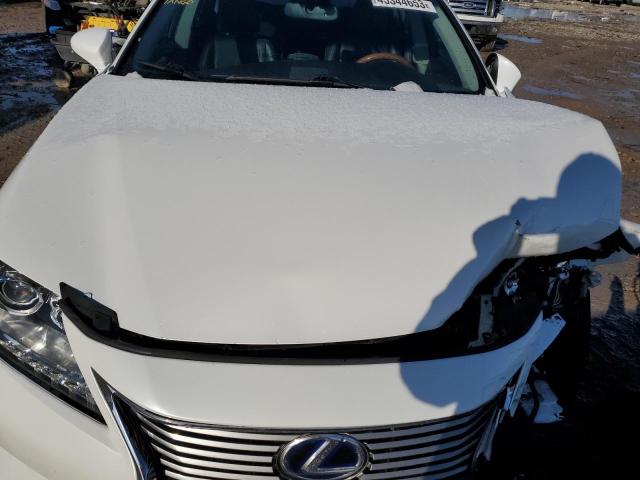 JTHBW1GG1D2003501 - 2013 LEXUS ES 300H WHITE photo 11