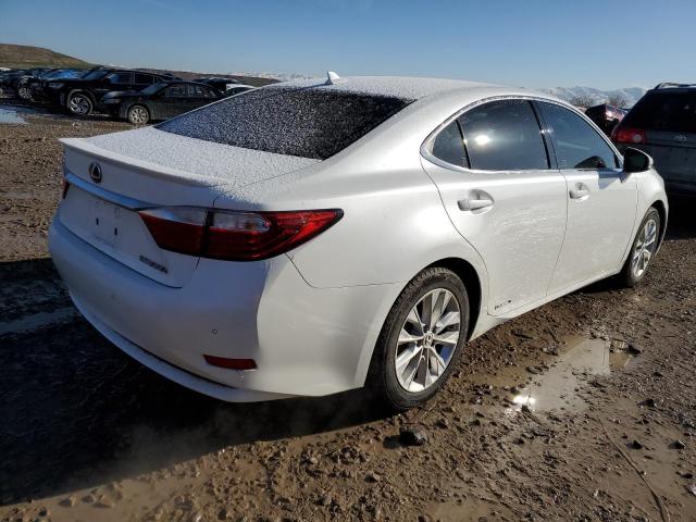 JTHBW1GG1D2003501 - 2013 LEXUS ES 300H WHITE photo 3