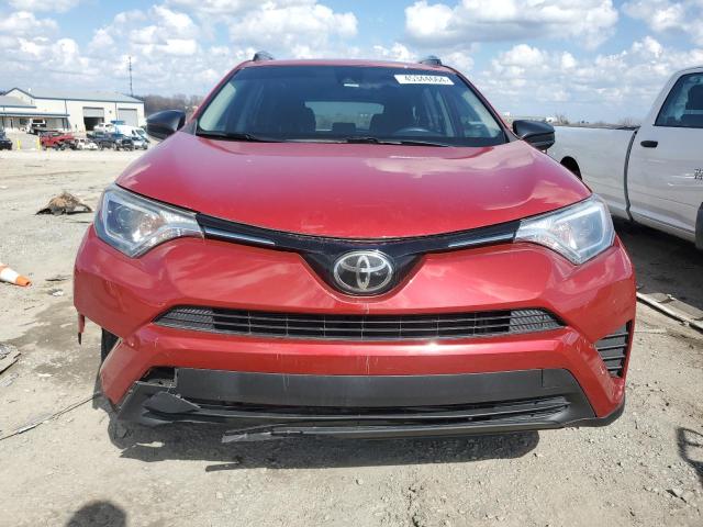 JTMZFREV2HJ120340 - 2017 TOYOTA RAV4 LE RED photo 5