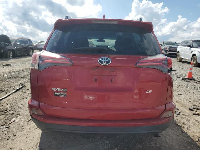 JTMZFREV2HJ120340 - 2017 TOYOTA RAV4 LE RED photo 6