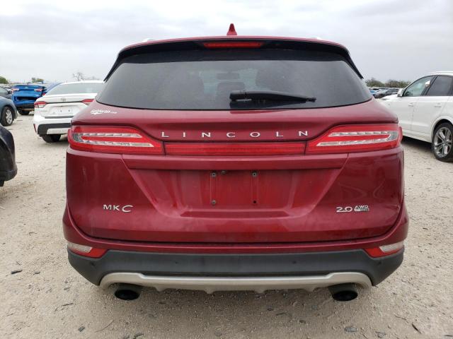 5LMCJ1D98GUJ27387 - 2016 LINCOLN MKC PREMIERE RED photo 6