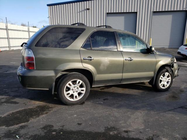 2HNYD18846H528145 - 2006 ACURA MDX TOURING GREEN photo 3