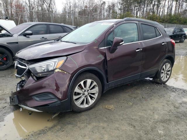 KL4CJASB4HB106069 - 2017 BUICK ENCORE PREFERRED BURGUNDY photo 1