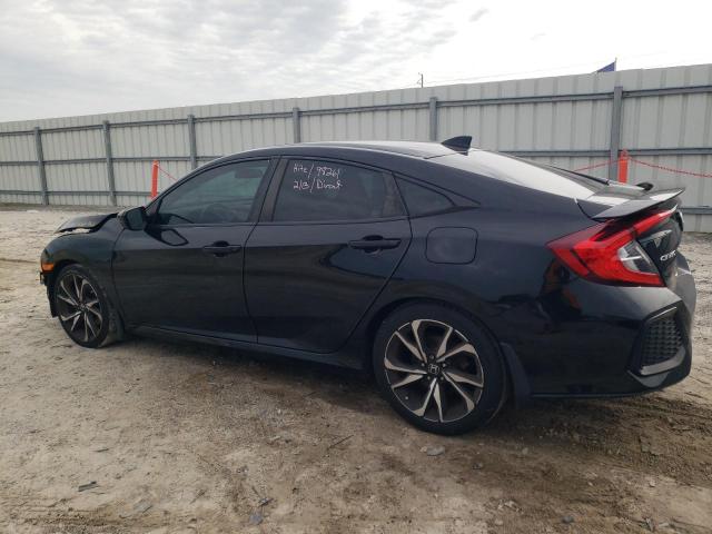 2HGFC1E51JH703312 - 2018 HONDA CIVIC SI BLACK photo 2