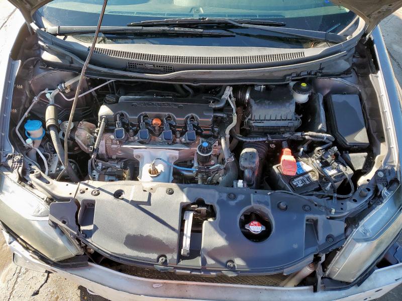 19XFB2F98FE081254 - 2015 HONDA CIVIC EXL ნაცრისფერი ფოტო 11