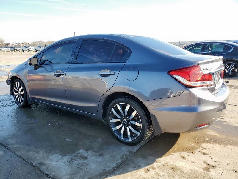 19XFB2F98FE081254 - 2015 HONDA CIVIC EXL ნაცრისფერი ფოტო 2