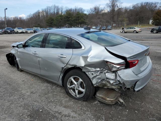 1G1ZB5ST1JF279858 - 2018 CHEVROLET MALIBU LS SILVER photo 2