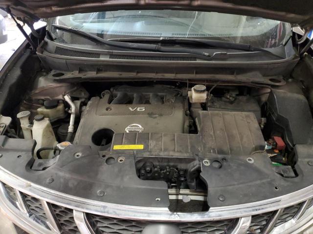 JN8AZ1MW2CW233091 - 2012 NISSAN MURANO S GRAY photo 11