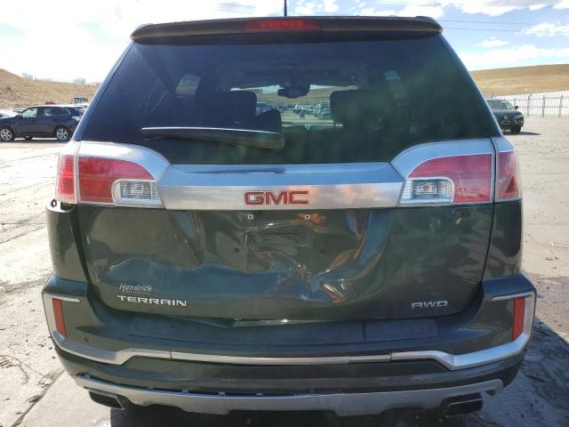 2GKFLVE32H6187914 - 2017 GMC TERRAIN DENALI CHARCOAL photo 6