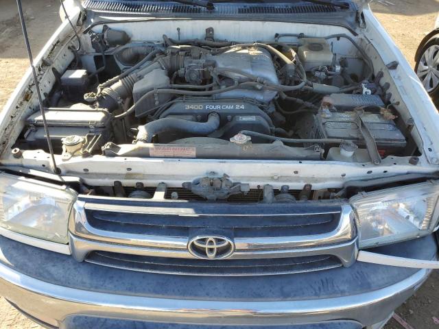 JT3HN86R310344808 - 2001 TOYOTA 4RUNNER SR5 WHITE photo 12