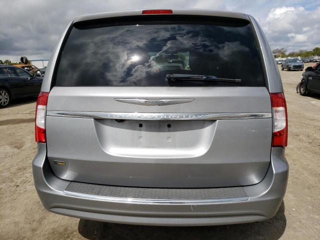 2C4RC1BG7DR758914 - 2013 CHRYSLER TOWN & COU TOURING SILVER photo 6