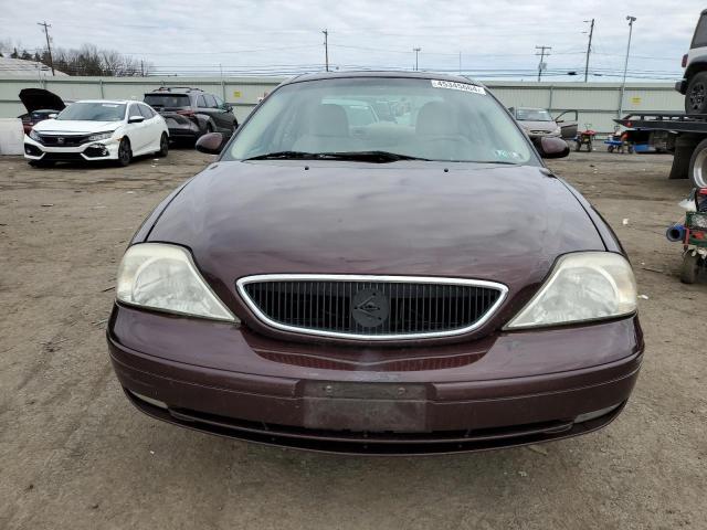 1MEHM55S91A646386 - 2001 MERCURY SABLE LS PREMIUM MAROON photo 5