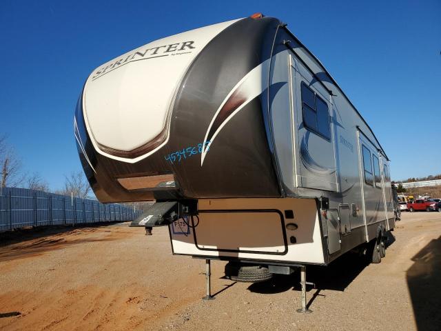 4YDF32622H1532603 - 2017 KEYSTONE SPRINTER თაფლისფერი ფოტო 2