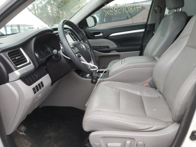 5TDJKRFH6GS239169 - 2016 TOYOTA HIGHLANDER XLE WHITE photo 7