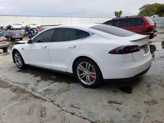 5YJSA1CG8DFP27639 - 2013 TESLA MODEL S Սպիտակ լուսանկար 2