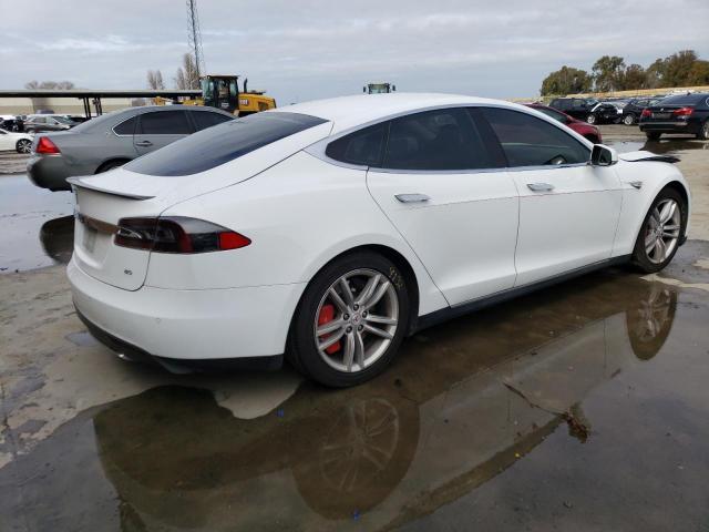 5YJSA1CG8DFP27639 - 2013 TESLA MODEL S Սպիտակ լուսանկար 3