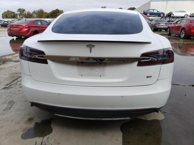 5YJSA1CG8DFP27639 - 2013 TESLA MODEL S Սպիտակ լուսանկար 6