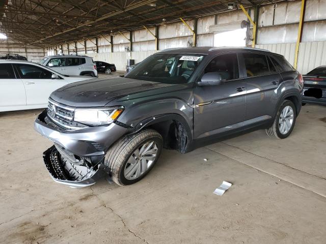 1V2WE2CA4MC238528 - 2021 VOLKSWAGEN ATLAS CROS SE ნაცრისფერი ფოტო 1