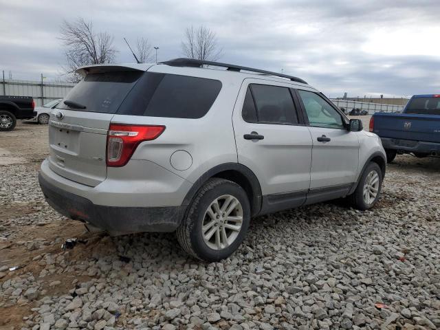 1FM5K8B88FGA33227 - 2015 FORD EXPLORER SILVER photo 3