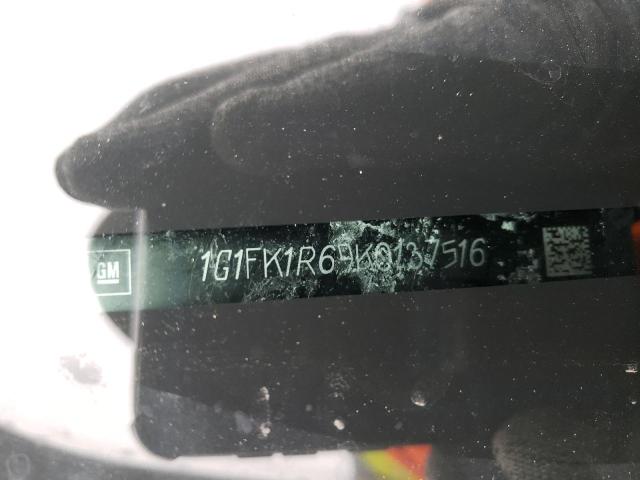 1G1FK1R69K0137516 - 2019 CHEVROLET CAMARO ZL1 WHITE photo 12