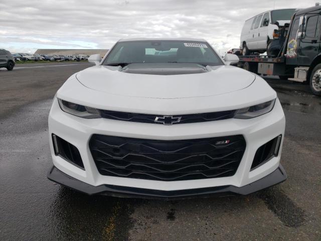 1G1FK1R69K0137516 - 2019 CHEVROLET CAMARO ZL1 WHITE photo 5