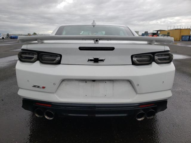1G1FK1R69K0137516 - 2019 CHEVROLET CAMARO ZL1 WHITE photo 6